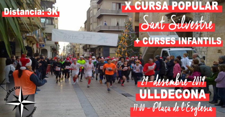 X Cursa popular Sant Silvestre d’Ulldecona X Cursa popular Sant Silvestre d’Ulldecona