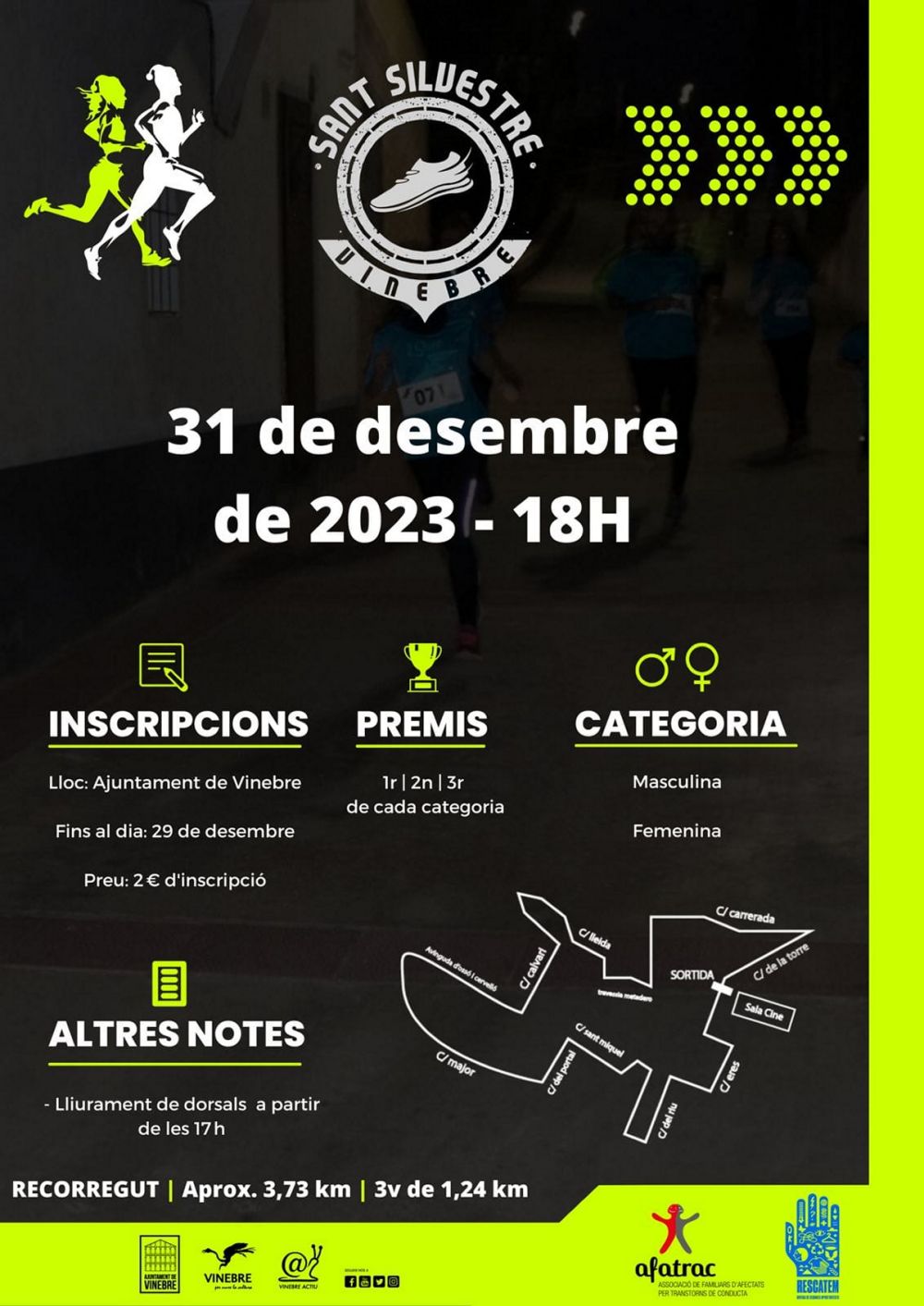 Cursa de Sant Silvestre de Vinebre Cursa de Sant Silvestre de Vinebre