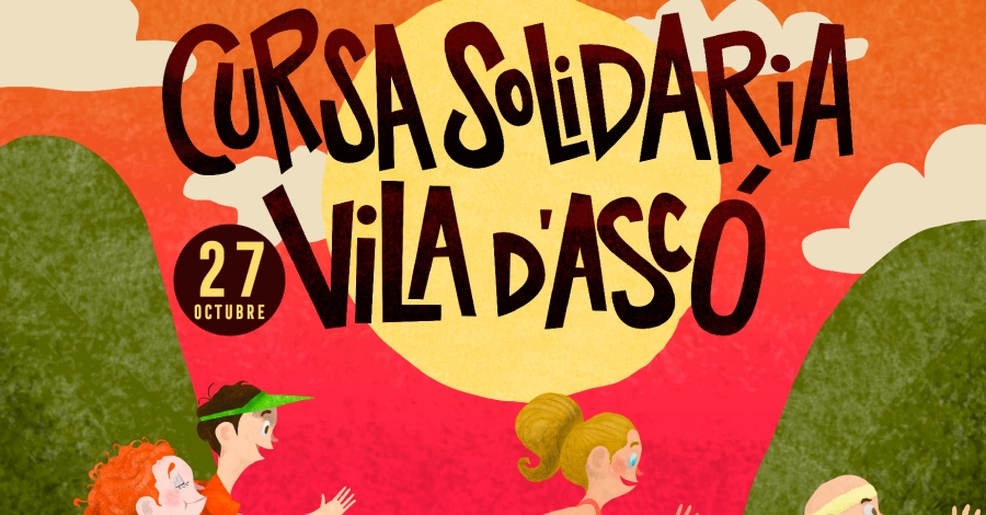 Cursa solid�ria Vila d�Asc�