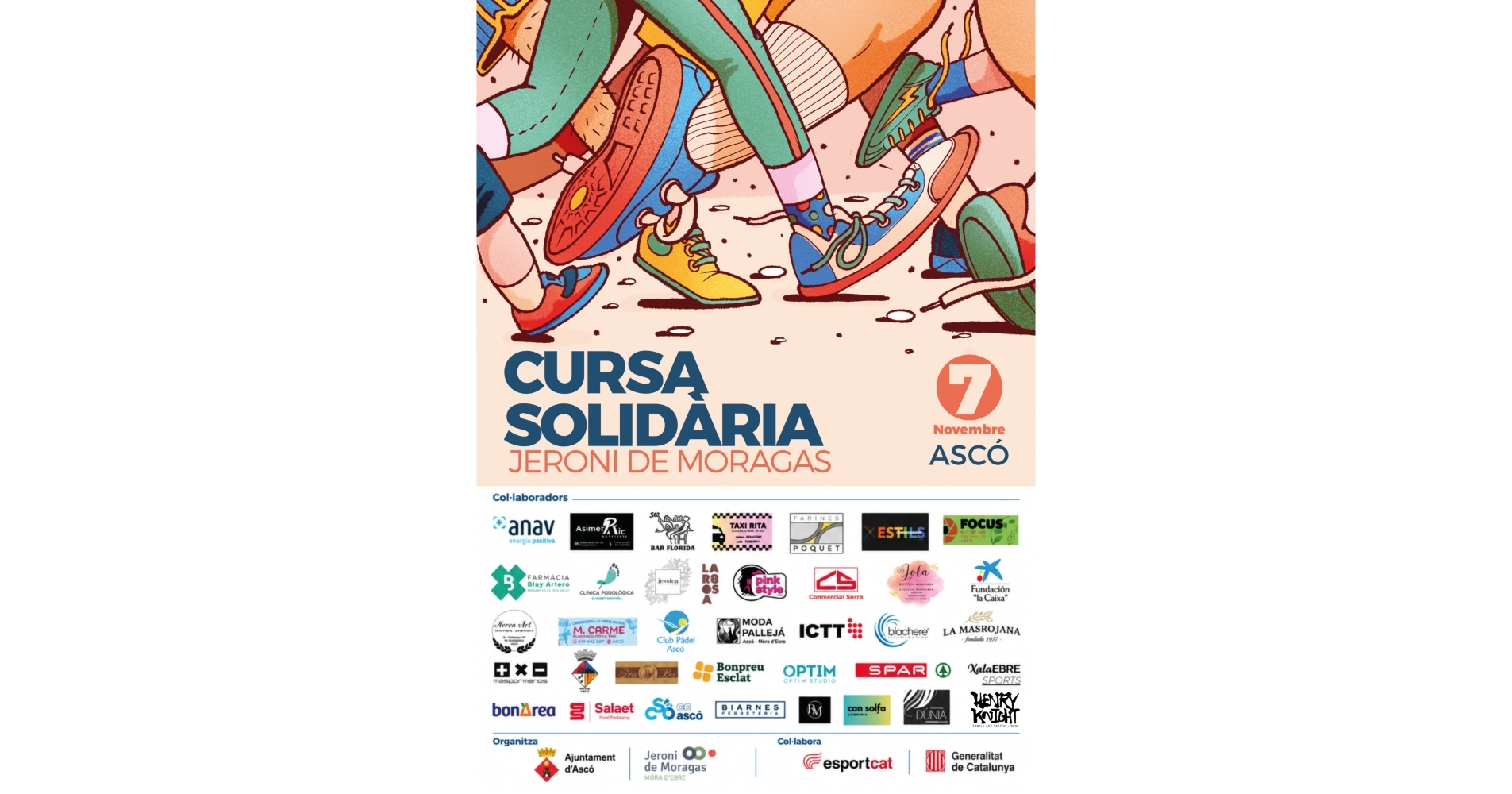 Cursa solid�ria Jeroni de Moragas [NOVA DATA]