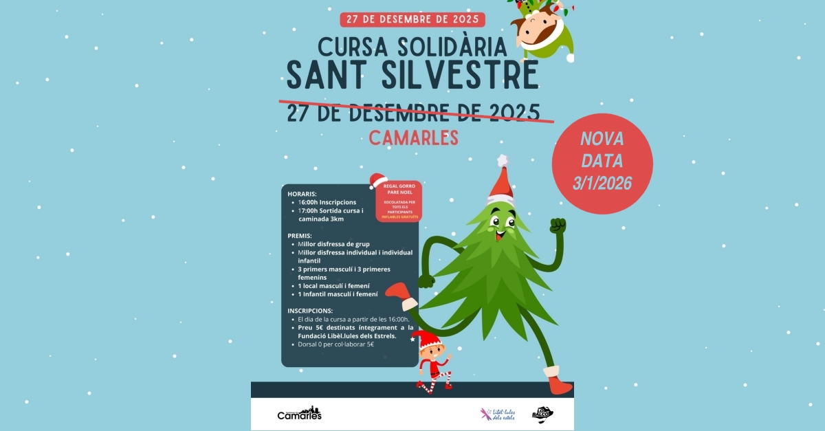 Cursa solid�ria Sant Silvestre [NUEVA FECHA] 