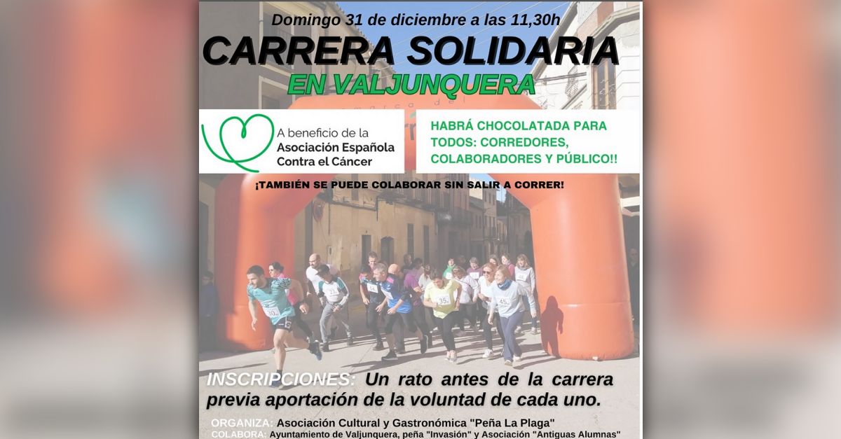 Cursa solid�ria a Valljunquera