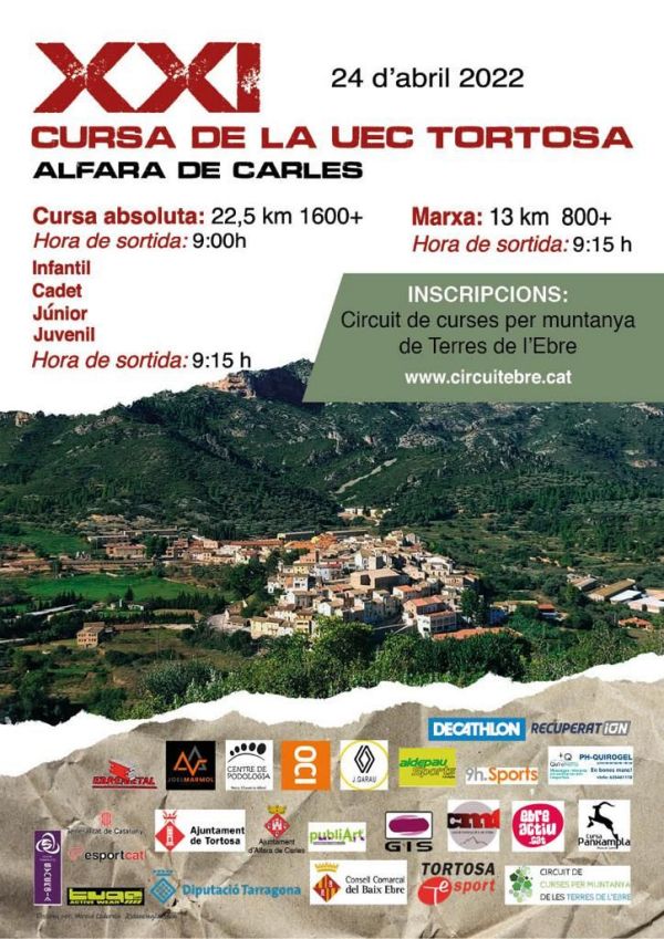 21 Cursa de la UEC Tortosa 21 Cursa de la UEC Tortosa