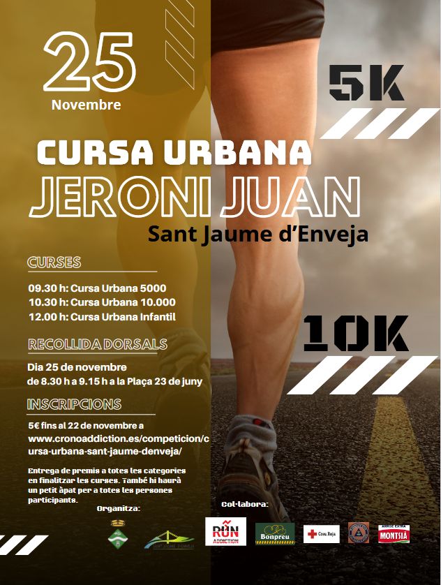 Cursa urbana Jeroni Juan Cursa urbana Jeroni Juan