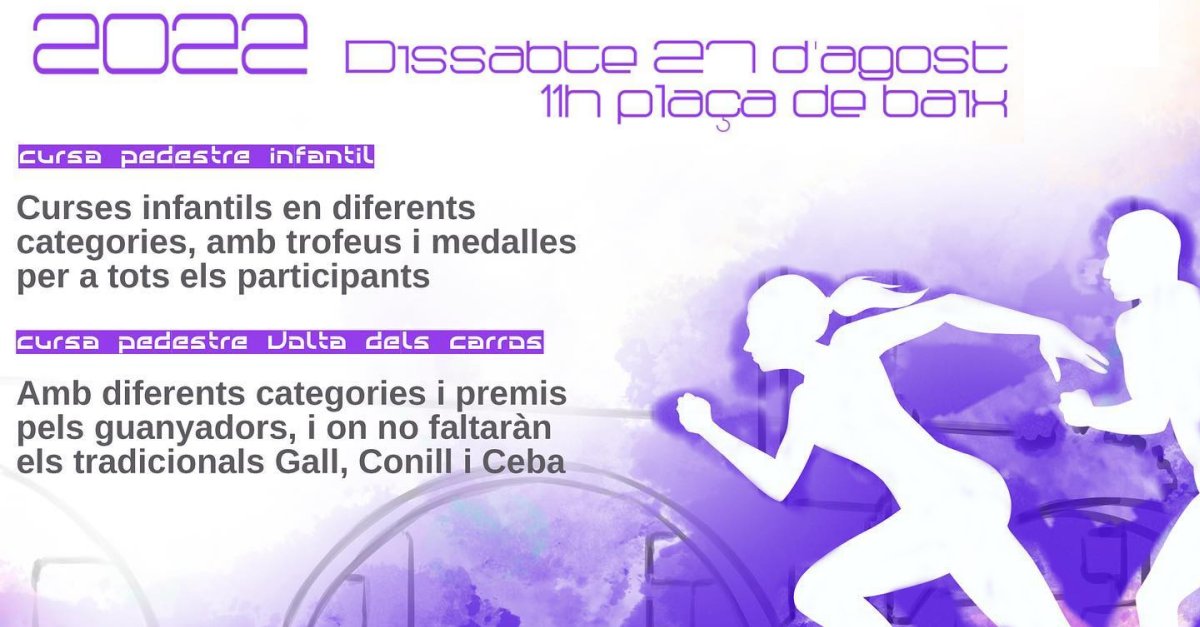 Cursa pedestre Volta dels Carros Cursa pedestre Volta dels Carros