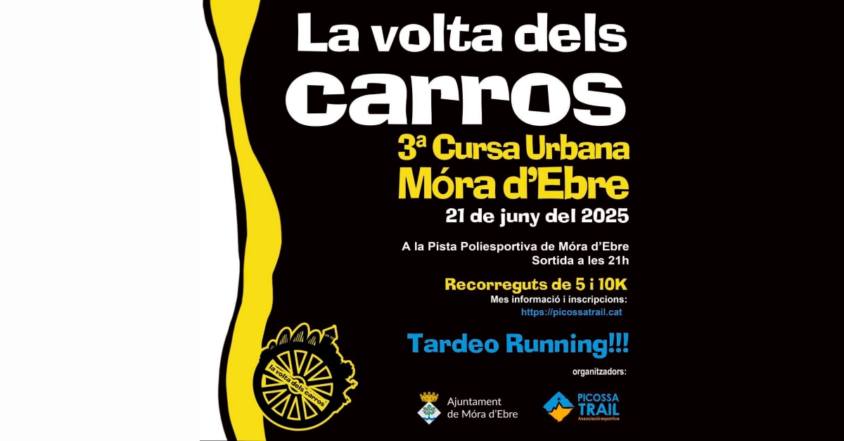 La Vota dels Carros. 3a carrera urbana de M�ra d�Ebre