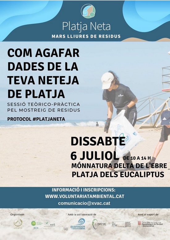 Com agafar dades de la teva neteja de platja Com agafar dades de la teva neteja de platja