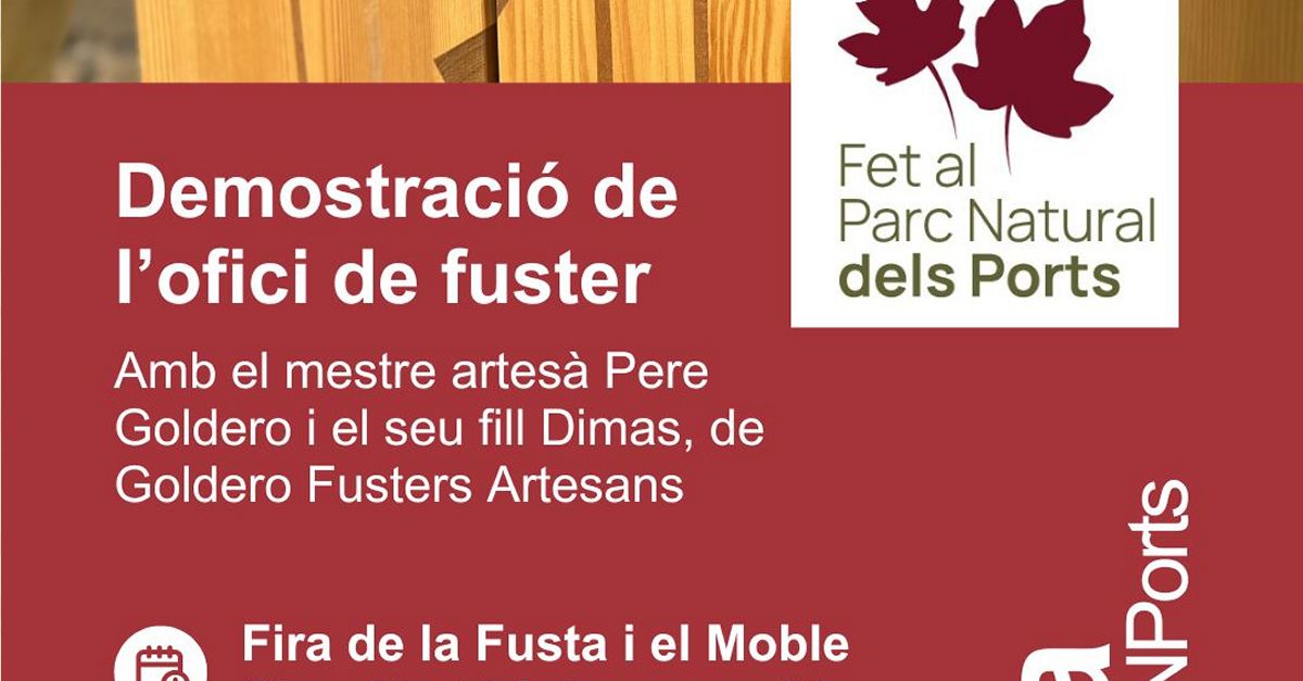 Demostraci�n del oficio de carpintero