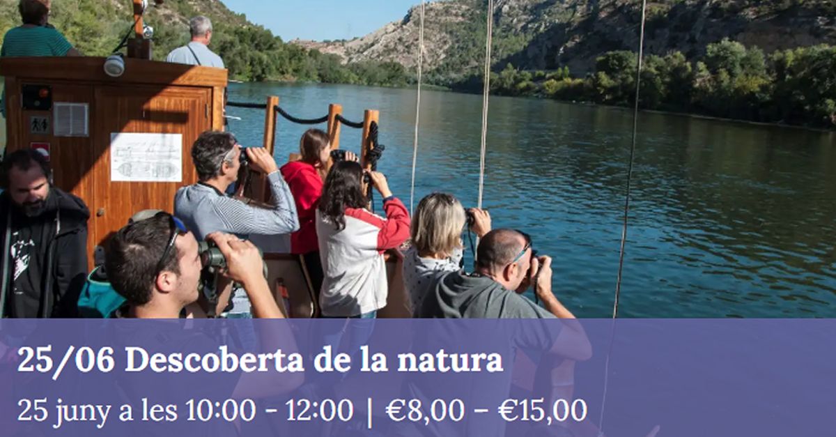 Descoberta de la natura a bord del lla�t Lo Roget