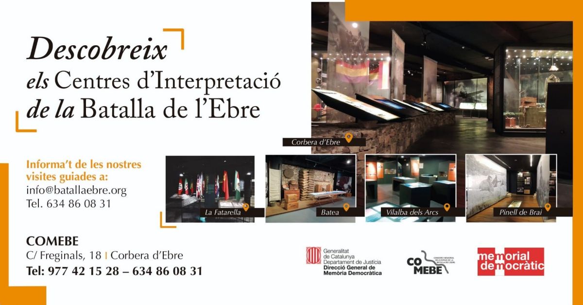Descobreix els Centres d�Interpretaci� de la Batalla de l�Ebre