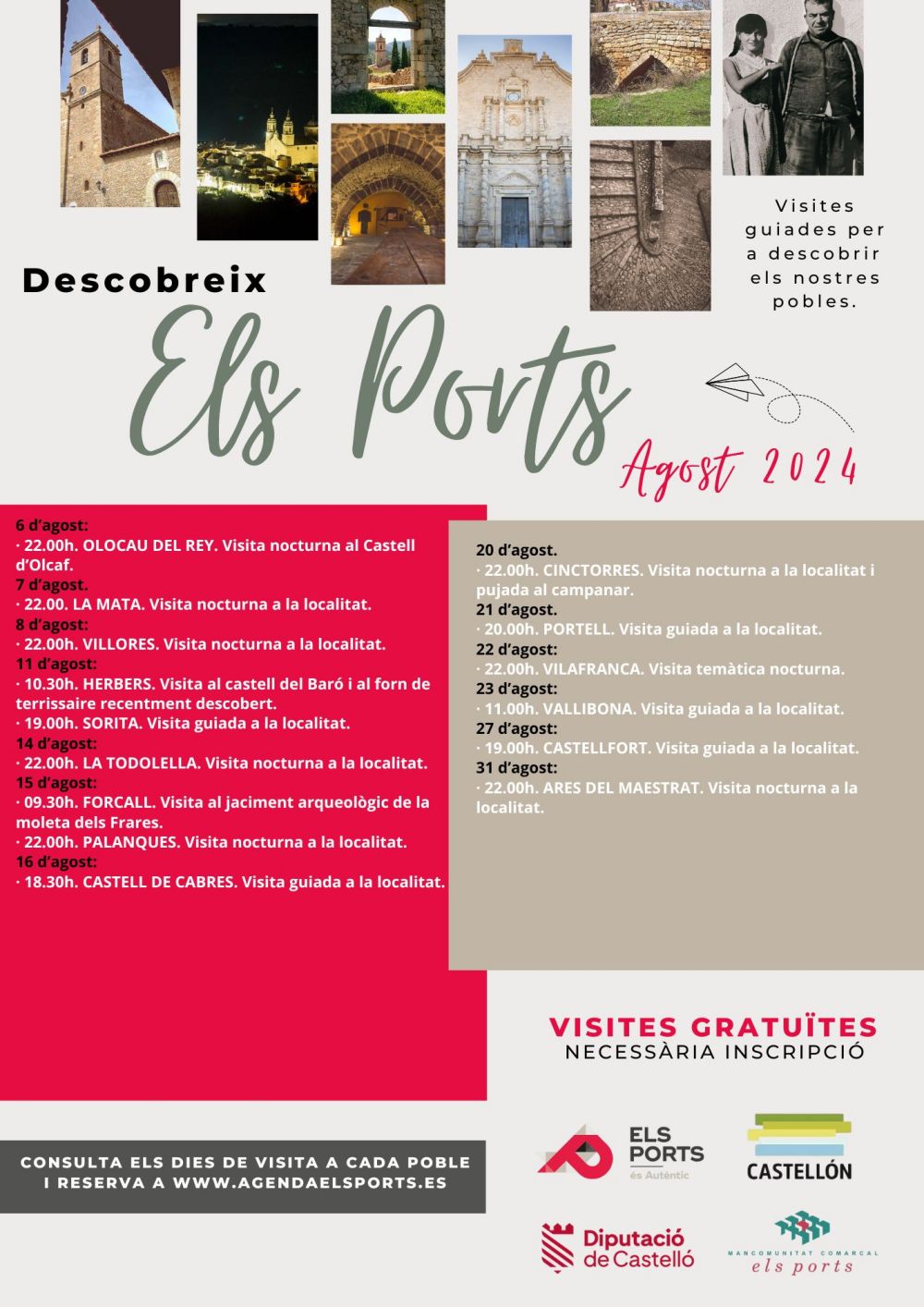 Descobreix Els Ports: Visita nocturna al Castell d�Olcaf