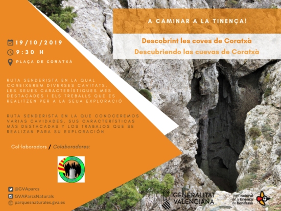 Descobrint les coves de Coratxà Descobrint les coves de Coratxà