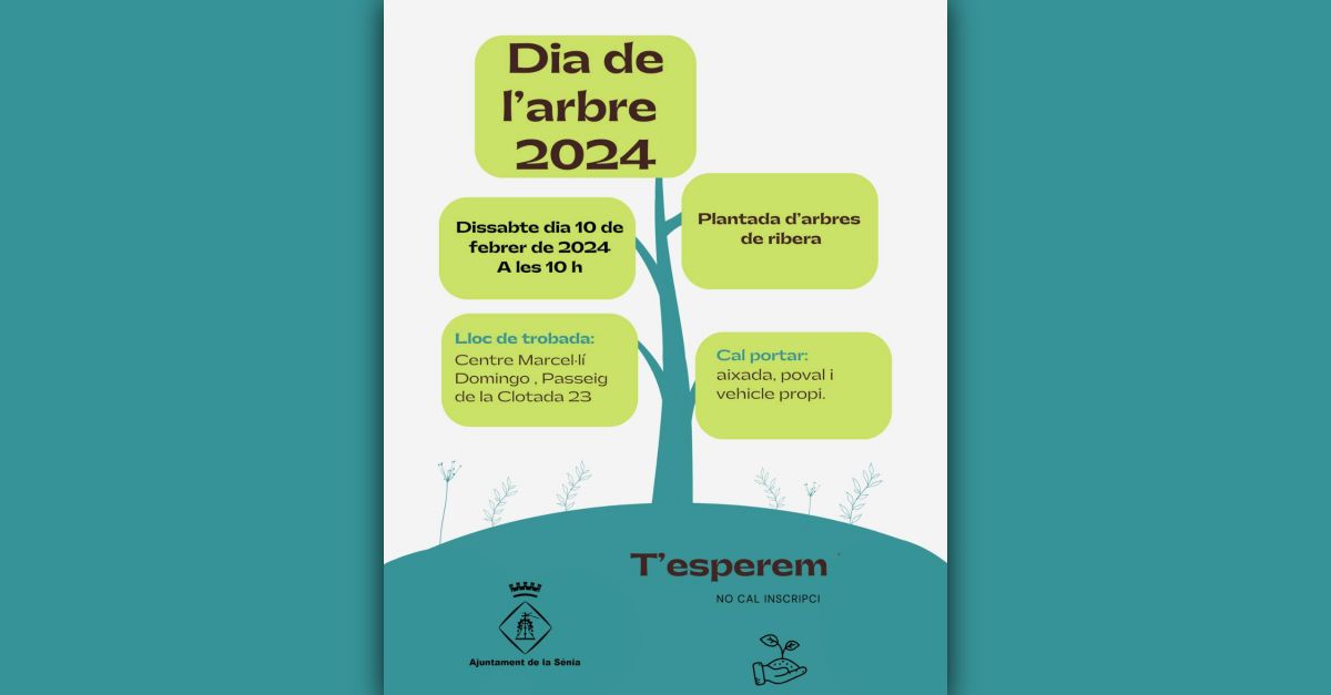 D�a del �rbol 2024 en la S�nia: Plantada de �rboles de ribera