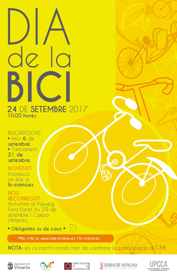 Dia de la bici. Vinar�s 2017