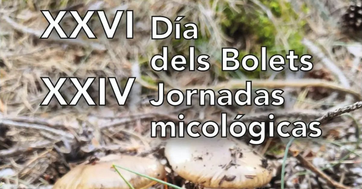 XXVI Dia dels Bolets i XXIV Jornades micolgiques