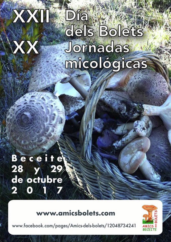 XXIIè Dia dels Bolets i XXenes Jornades Micològiques de Beseit XXIIè Dia dels Bolets i XXenes Jornades Micològiques de Beseit