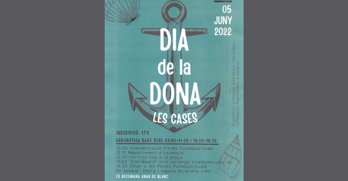 Dia de la Dona a les Cases d’Alcanar Dia de la Dona a les Cases d’Alcanar
