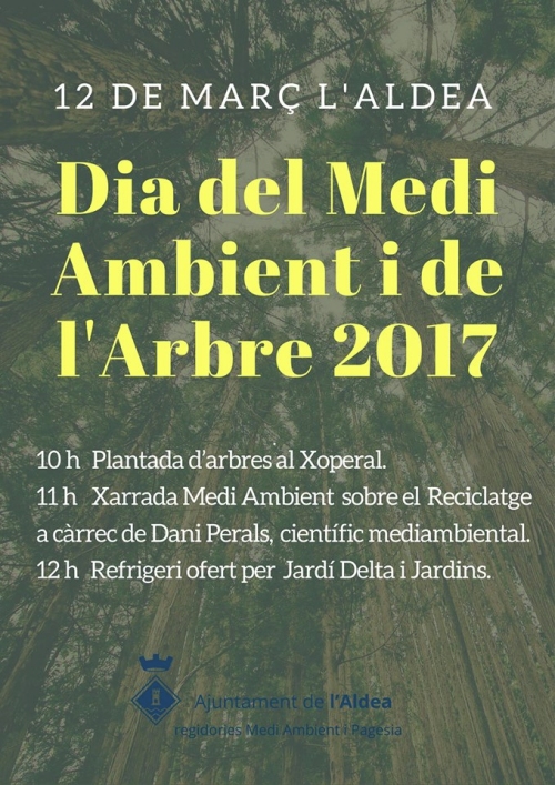 Dia del medi Ambient i de l�Arbre 2017 a l�Aldea