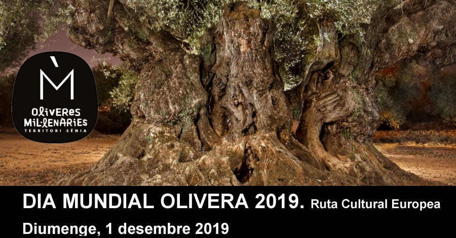 Dia Mundial Olivera 2019. Ruta cultural europea Dia Mundial Olivera 2019. Ruta cultural europea