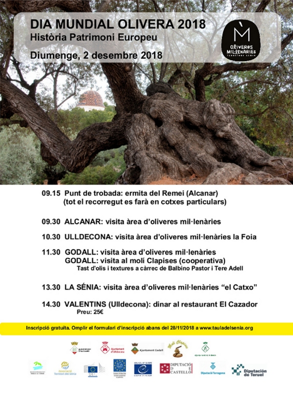Dia Mundial de l�Olivera 2018 (Catalunya)