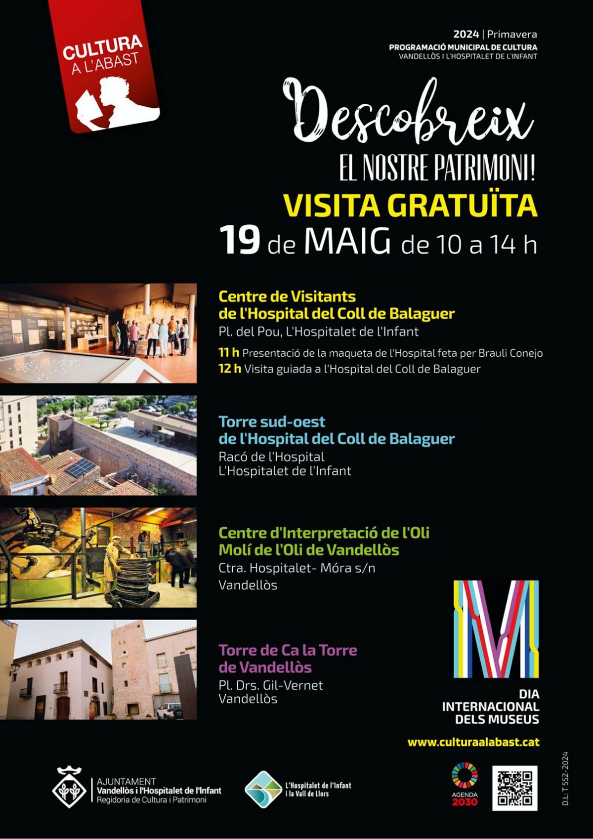 Vandell�s i l&rsquo;Hospitalet de l&rsquo;Infant celebren el Dia Internacional dels Museus | EbreActiu.cat, revista digital d&rsquo;oci actiu | Terres de l&rsquo;Ebre ...