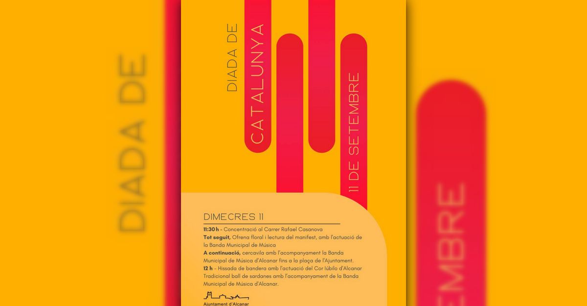 Diada Nacional de Catalunya a Alcanar Diada Nacional de Catalunya a Alcanar