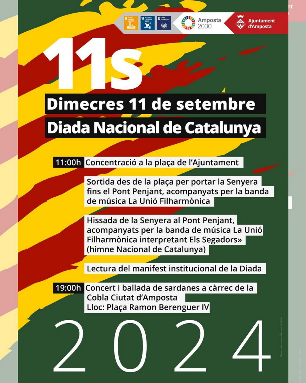 Diada Nacional de Catalunya a Amposta Diada Nacional de Catalunya a Amposta