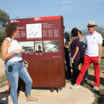 La S�nia acoge cientos de visitantes a la Diada Conmemorativa del Campo de Aviaci�n