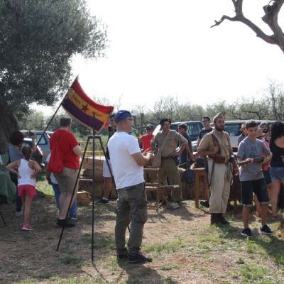 La S�nia acoge cientos de visitantes a la Diada Conmemorativa del Campo de Aviaci�n