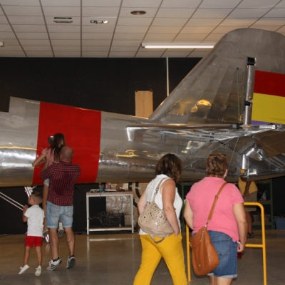 La S�nia acull centenars de visitants a la Diada Commemorativa del Camp d&rsquo;Aviaci�