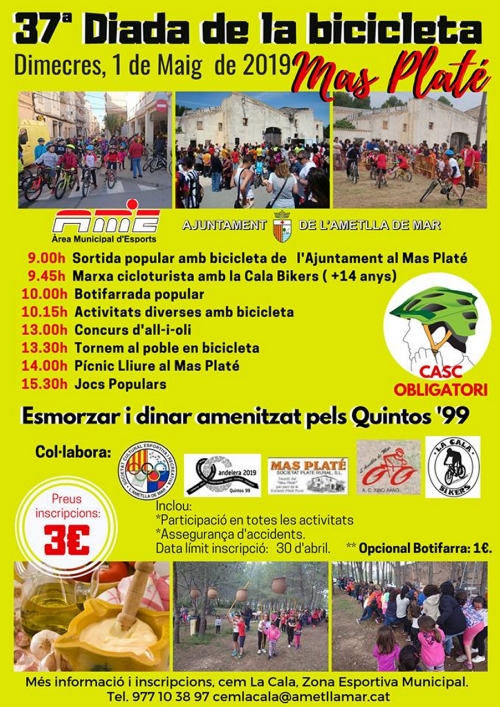 37a Diada de la Bicicleta al Mas Platé 37a Diada de la Bicicleta al Mas Platé