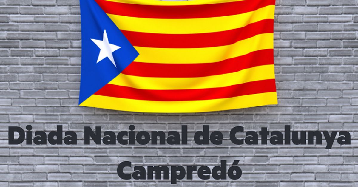 Celebraci�n de la Diada Nacional de Catalunya en Campred�