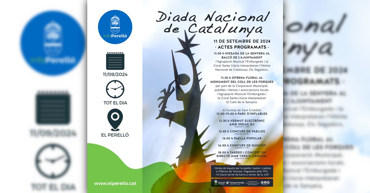 Diada Nacional de Catalunya en el Perell�