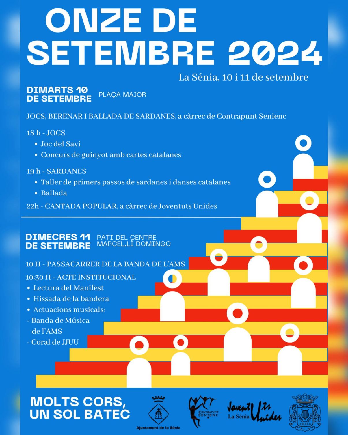 Diada Nacional de Catalunya a la Sénia Diada Nacional de Catalunya a la Sénia