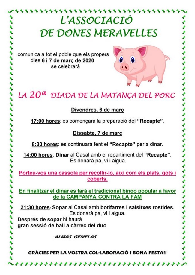 20a Diada de la Matan�a del Porc