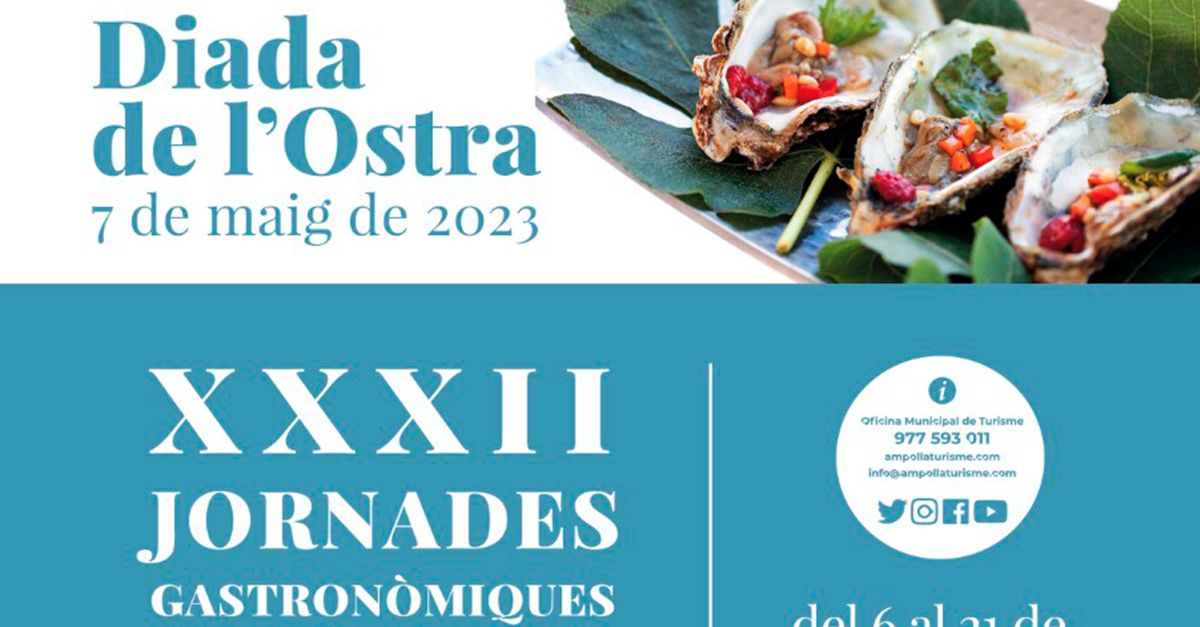 LAmpolla celebrar el 7 de maig una nova edici de la Diada de lOstra del Delta