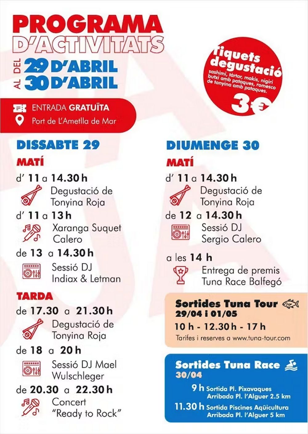 Diada de la Tonyina Roja Diada de la Tonyina Roja