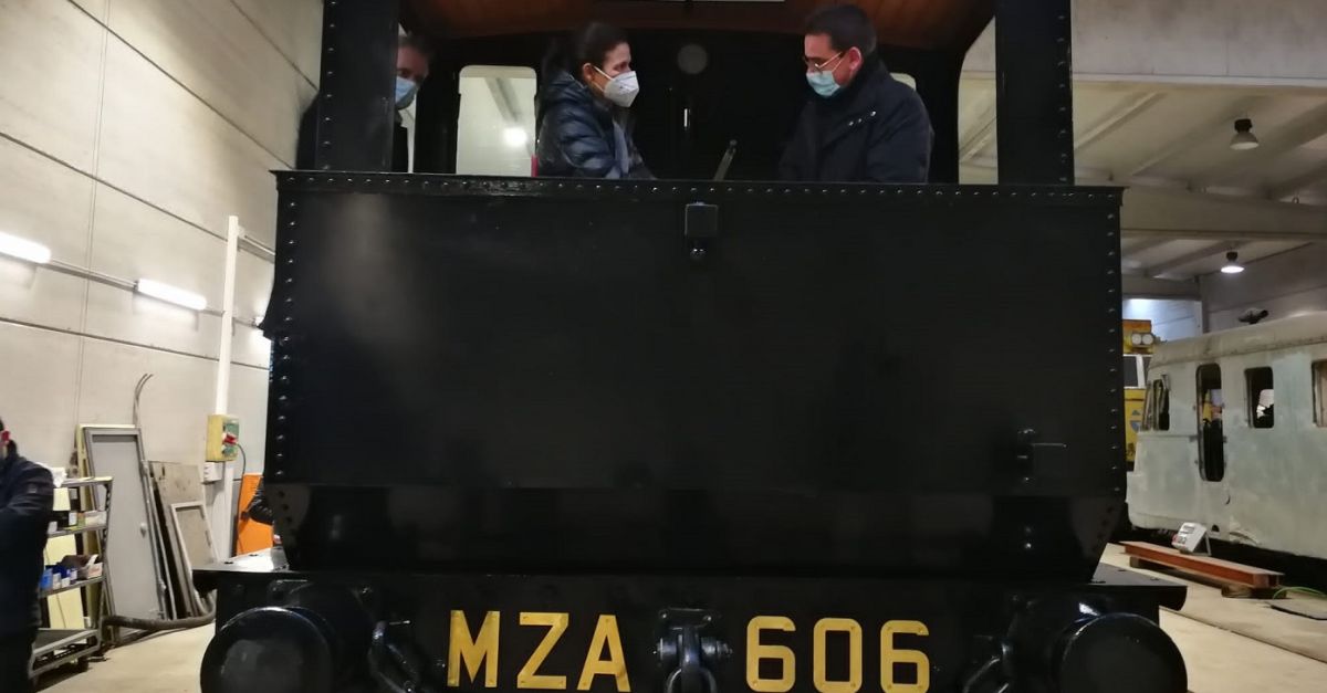 La directora general de Turisme visita el Museu del Ferrocarril de Mra la Nova 