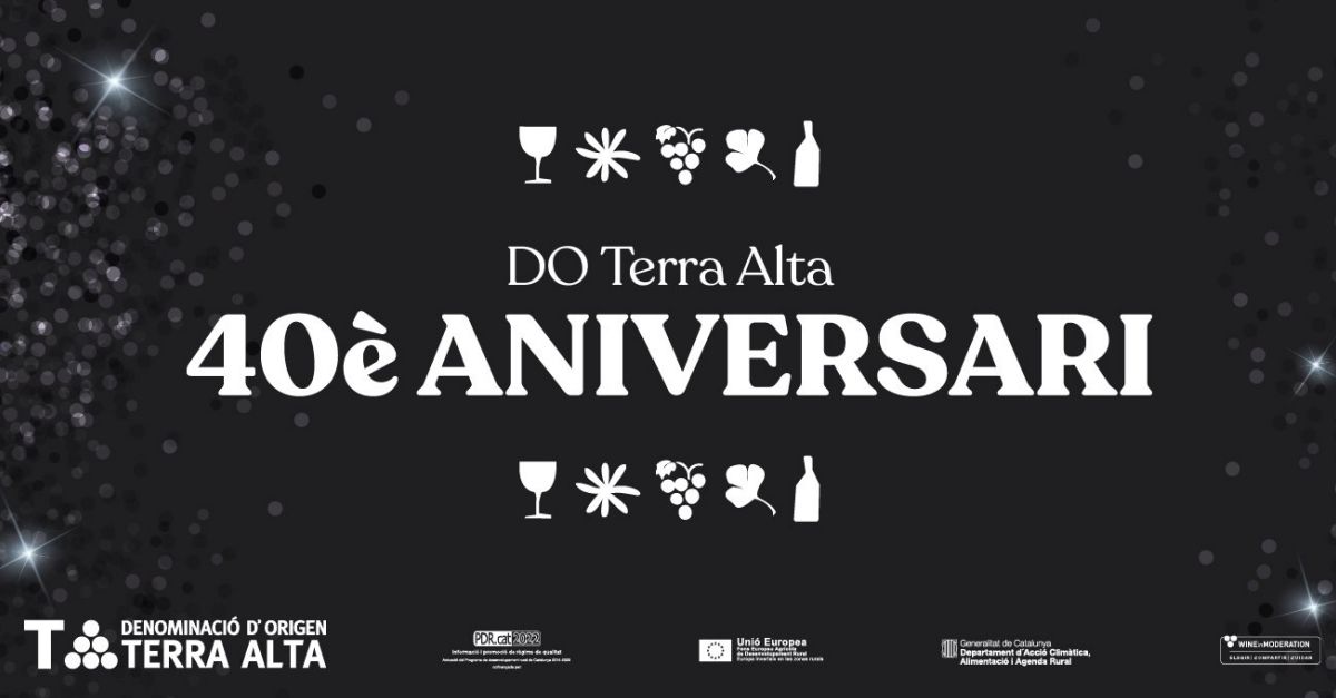 La DO Terra Alta celebra el seu 40 Aniversari