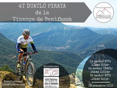 4t Duatló Pirata de la Tinença de Benifassà 4t Duatló Pirata de la Tinença de Benifassà