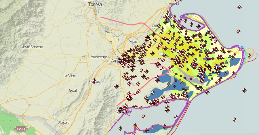 L&rsquo;Ebre necessita aportar entre 1,2 i 3,5 milions de tones m�s de sediments per frenar la subsid�ncia al Delta | EbreActiu.cat, revista digital d&rsquo;oci actiu | Terres de l&rsquo;Ebre ...