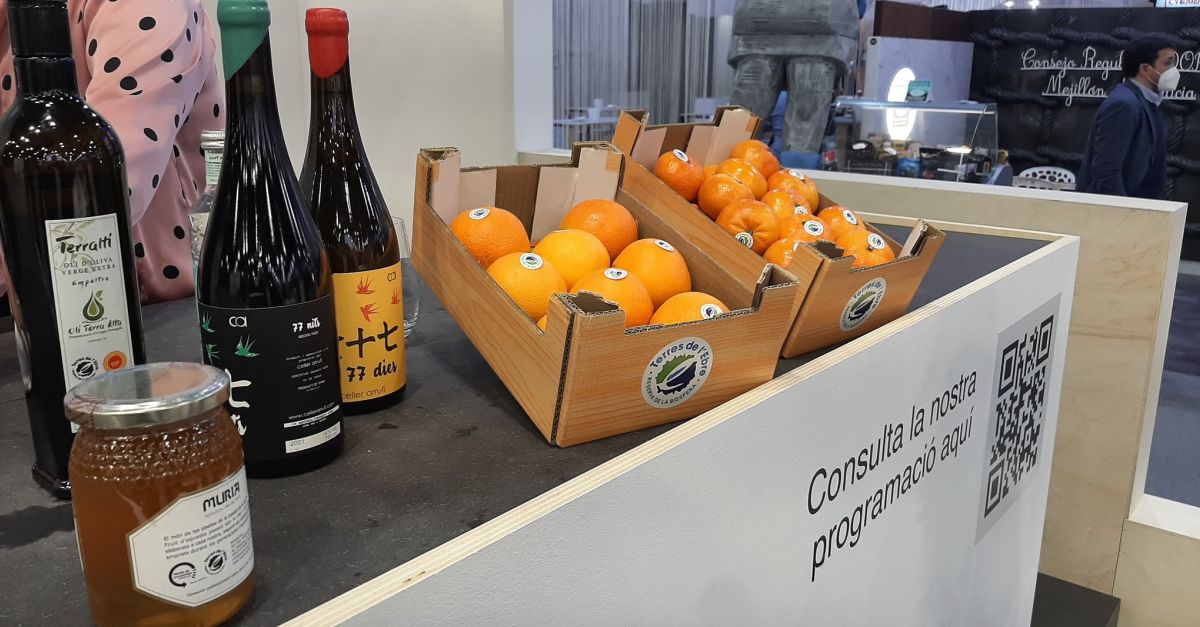 La marca Reserva de la Biosfera de les Terres de lEbre es promociona a la Fira Alimentria 2022