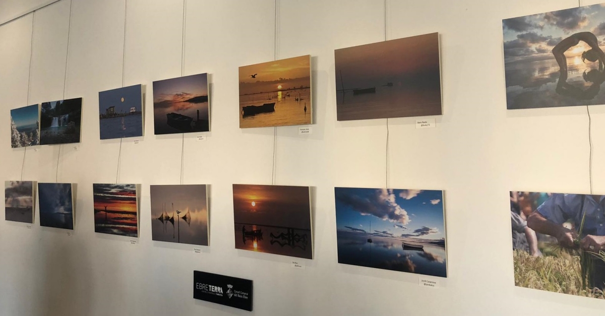 EbreTerra acull una mostra de fotografies de paisatges de les Terres de l’Ebre