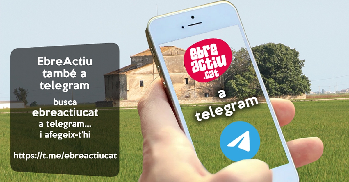 EbreActiu a telegram | EbreActiu.cat, revista digital d’oci actiu | Terres de l’Ebre ...
