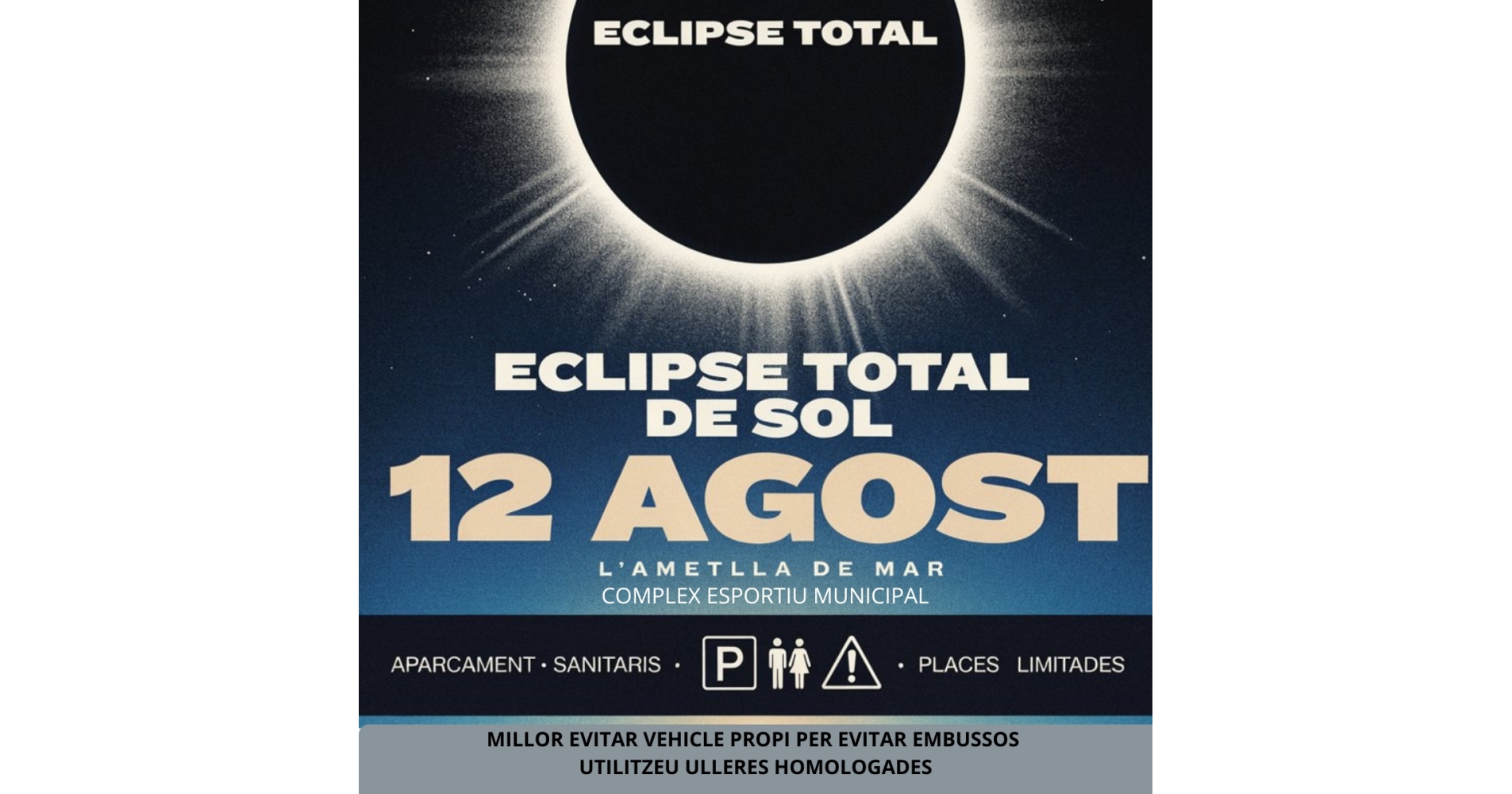 Eclipsi solar a L�Ametlla de Mar