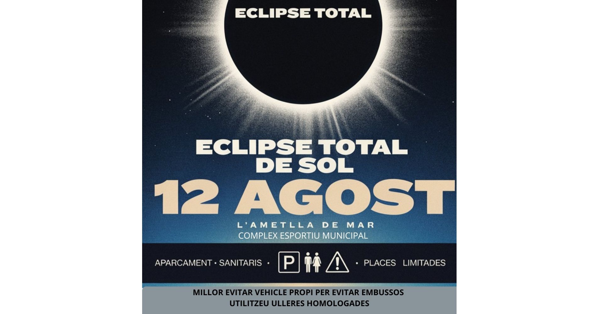 Eclipse solar en L�Ametlla de Mar