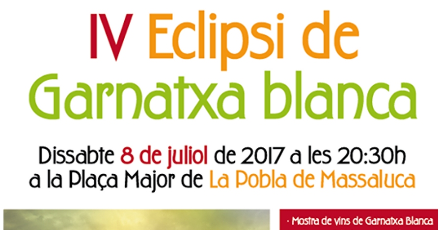 IV Eclipse de Garnacha blanca