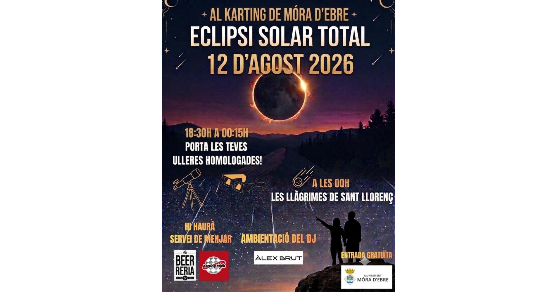 Eclipsi solar a M�ra d�Ebre