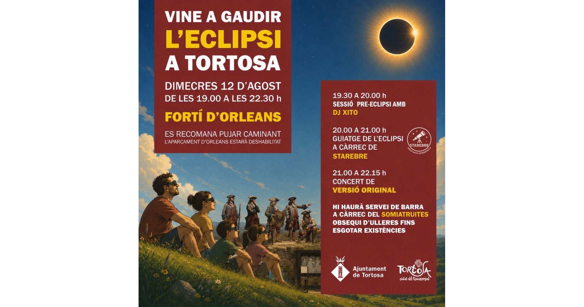 Eclipse solar en Tortosa