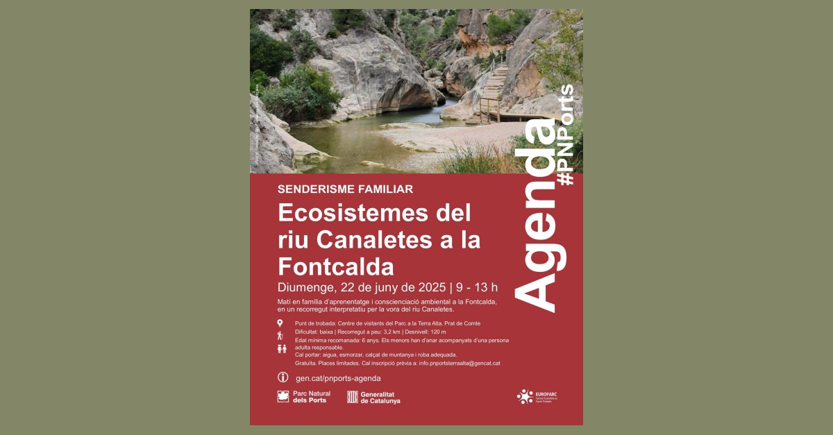 Ecosistemes del riu Canaletes a la Fontcalda